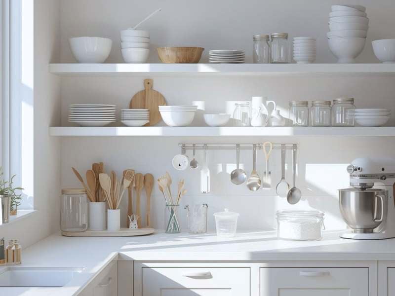 The Bright White Bakery Kitchen