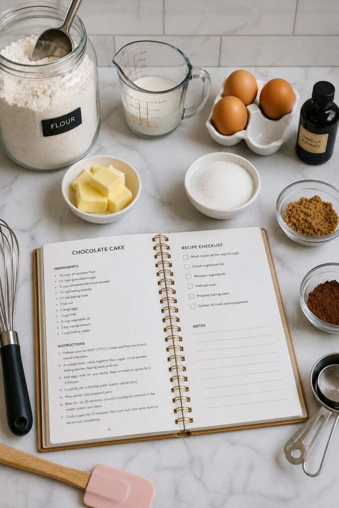 Read Every Recipe Before You Start