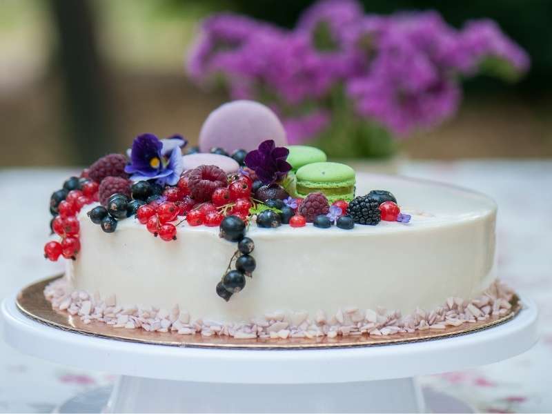 Decorate with Fresh Berries