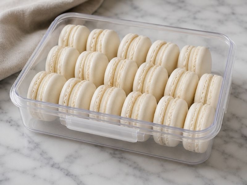 Store Macarons the Right Way