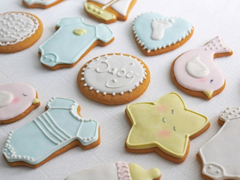 Baby Shower Onesie Cookies