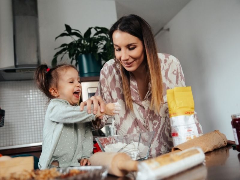 Baking Engages Multiple Senses