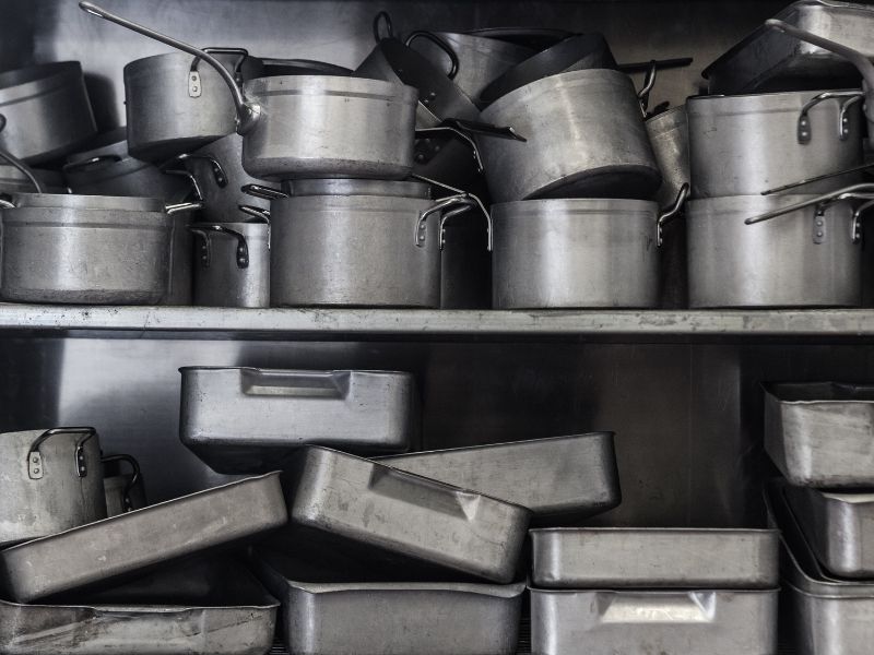 Store Baking Pans Vertically