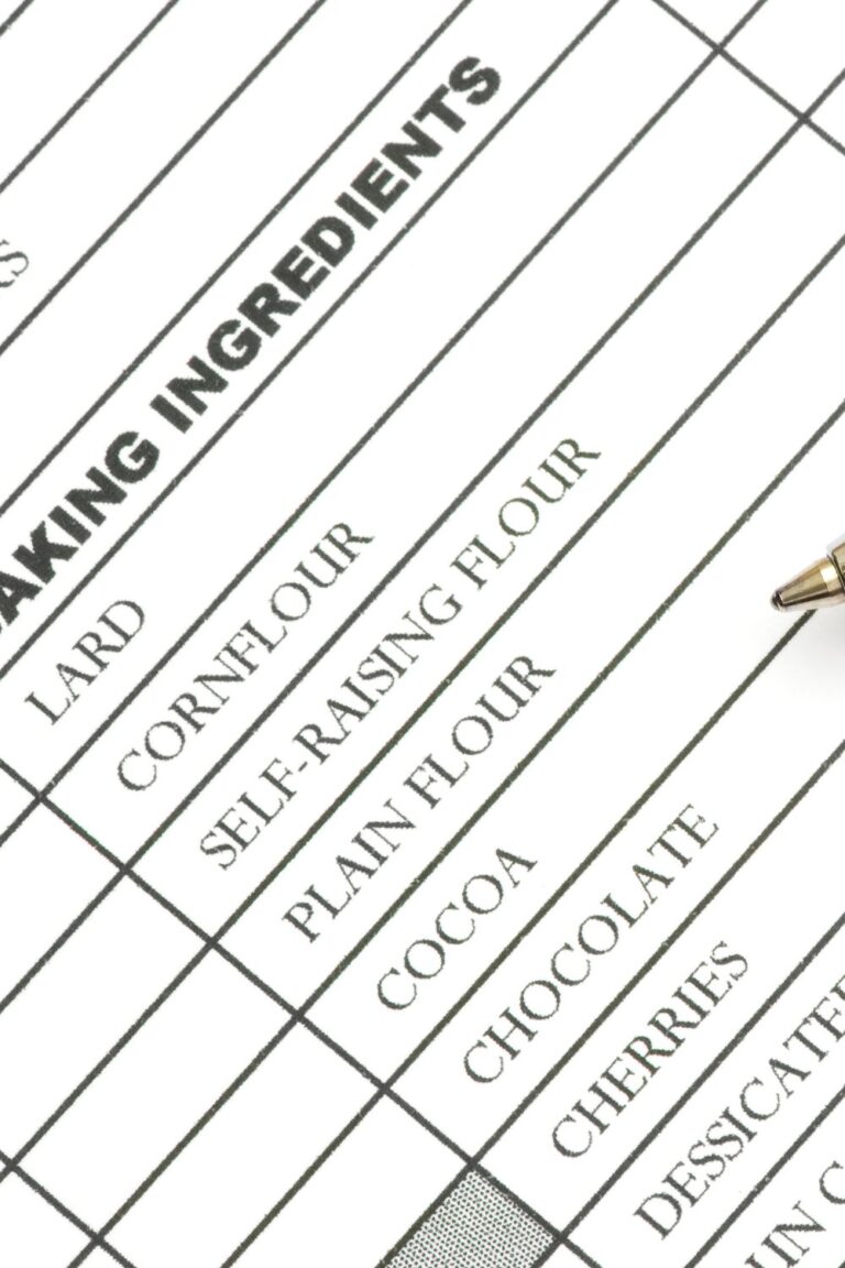 Beginner-Friendly Baking Ingredients Shopping List