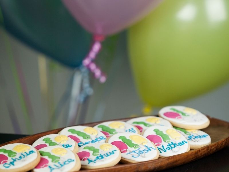 Birthday Balloon Cookies