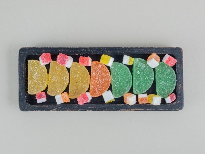 Colorful Candy Dessert Board