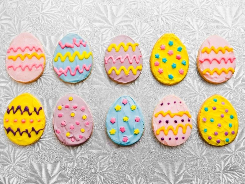 Easter Egg Cookies