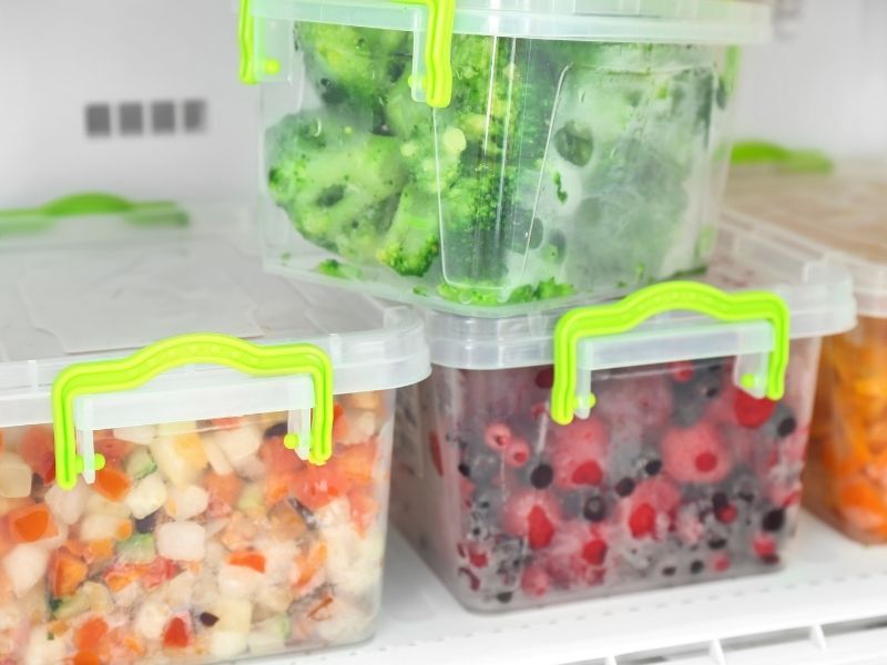 Freezer-Safe Containers for Backup Ingredients