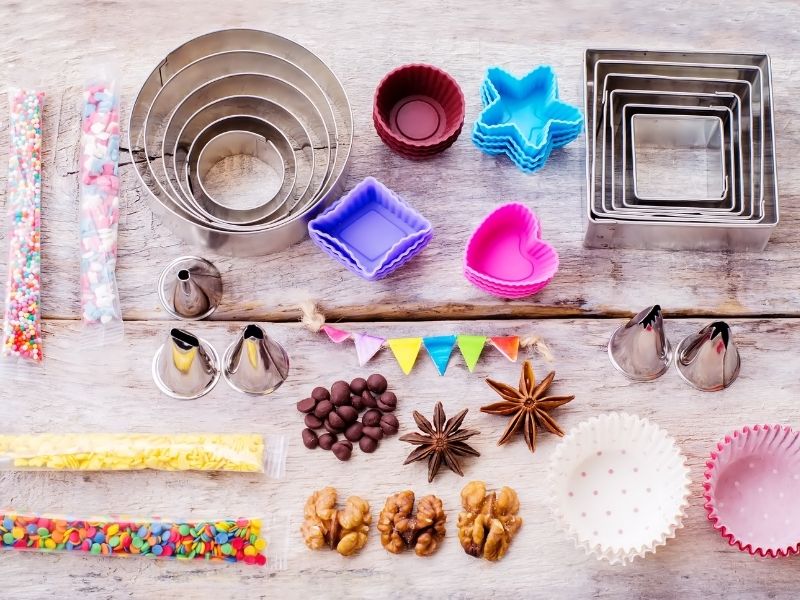 Dedicate a Shelf to Decorating Supplies