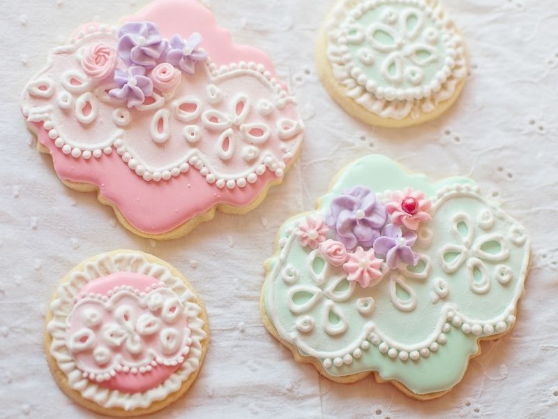 Mother's Day Floral Cookies