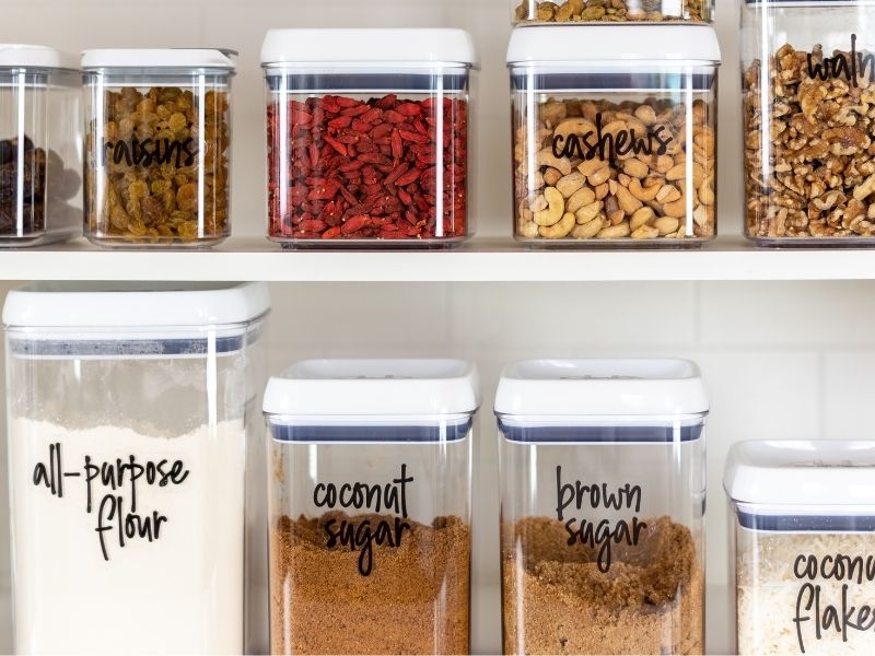 Organize Ingredients by Baking Frequency