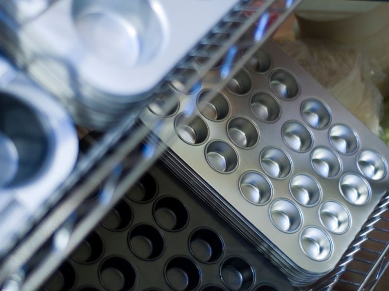 Reserve a Shelf for Baking Pans