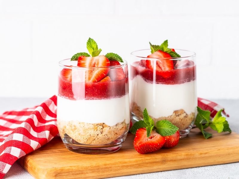 Strawberry-Themed Dessert Board