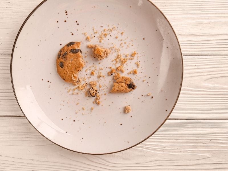 Add Crushed Cookies