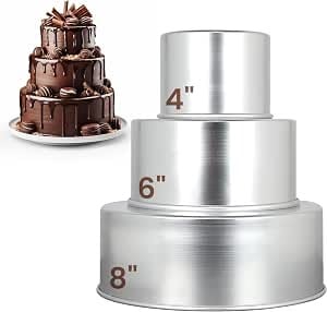Aunt Shannon's Kitchen Tall Round Cake Pans