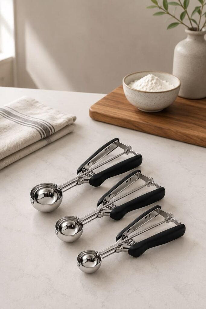 HOMURE H Cookie Scoop Set