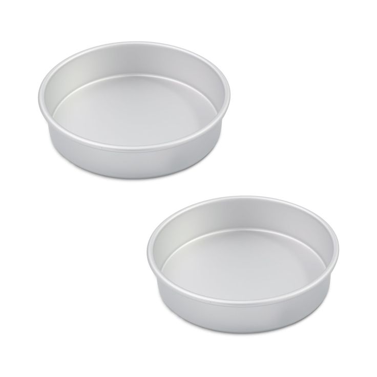EWFEN 8-Inch Stainless Steel Cake Pan Set
