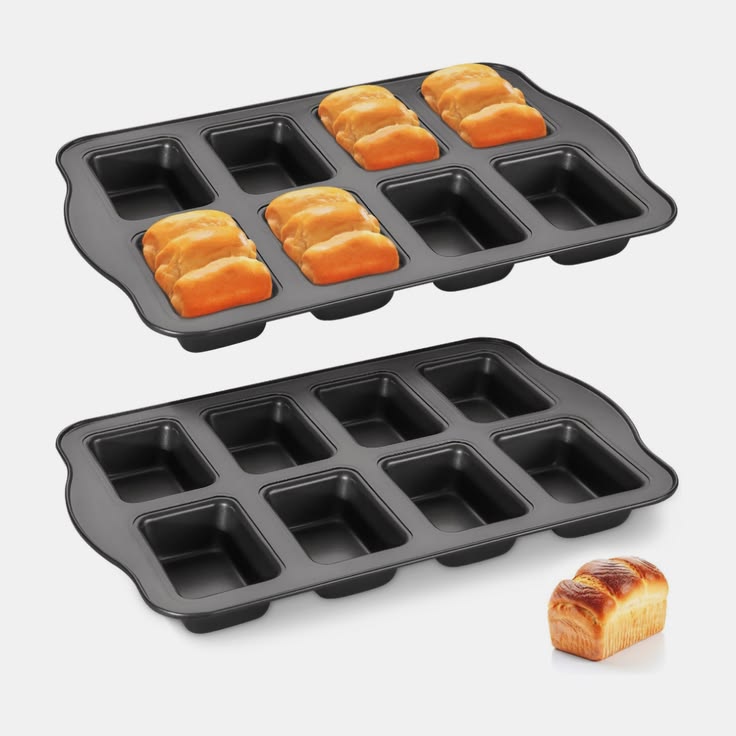 HONGBAKE 8×8 Cake Baking Pan Set