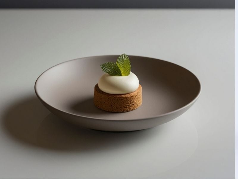 Minimalist Dessert Plate