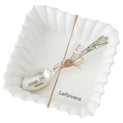 Mud Pie Ceramic Brownie Pan Set