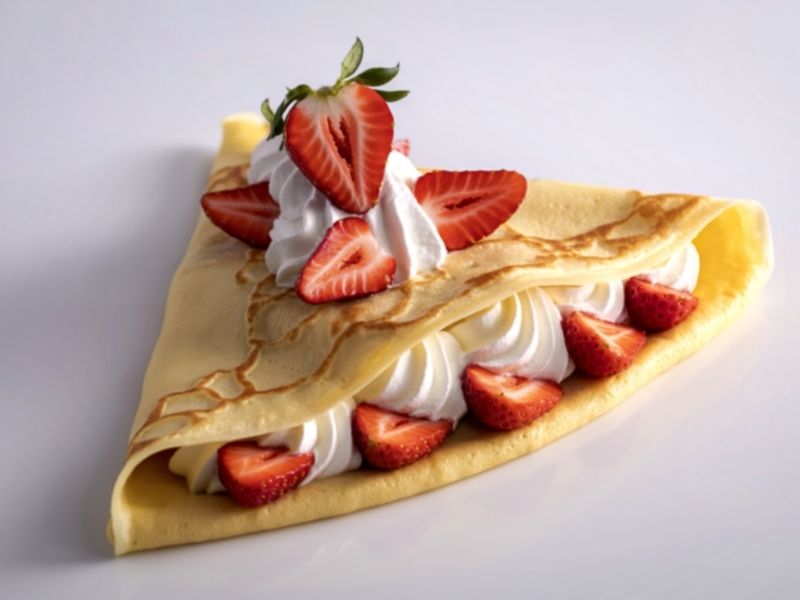 Photograph the Side of Layered Desserts