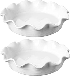 LE TAUCI Ceramic 11-Inch Deep Dish Pie Plate