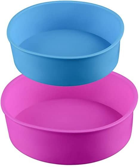 saphe Silicone Round Cake Pans