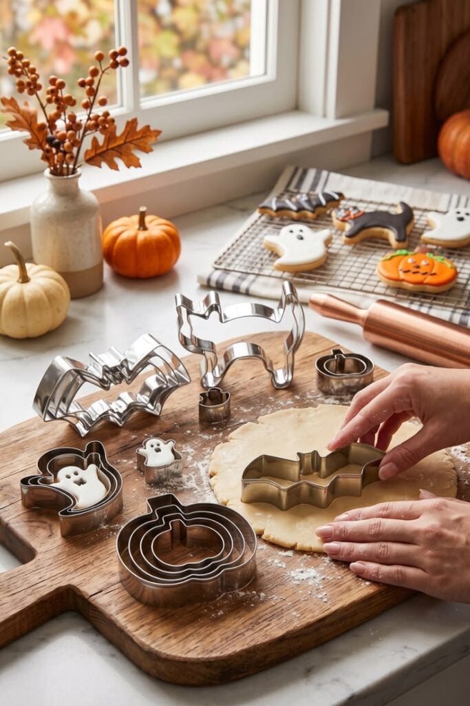 AIERSA 13-Piece Large Halloween Cookie Cutters Set
