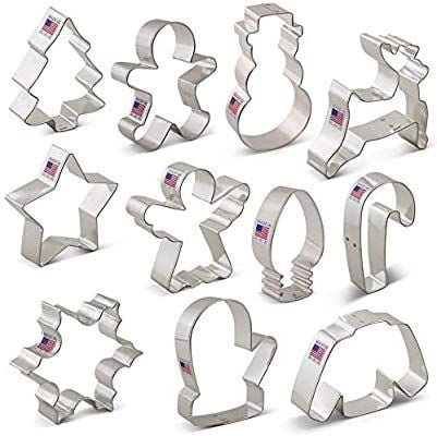 Ann Clark Christmas Cookie Cutters Set