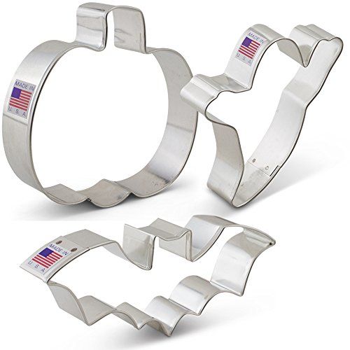 Ann Clark Halloween Cookie Cutters Set of 3