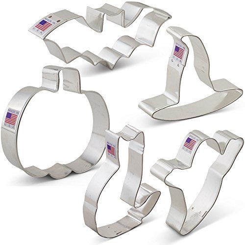 Ann Clark Halloween Cookie Cutters Set