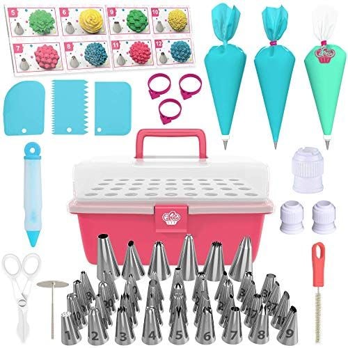 Kootek 158 Cake Decorating Kit Baking Supplies Tools for Beginners & Pros