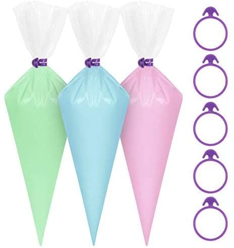 Kootek Piping Bags, Disposable Pastry Icing Bags