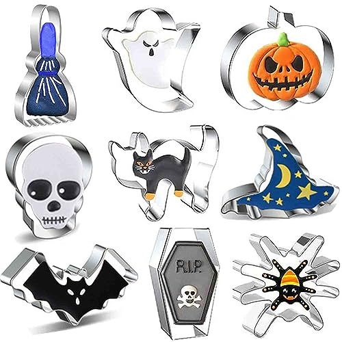 Lezmarket 22Pcs Halloween Cookie Cutters