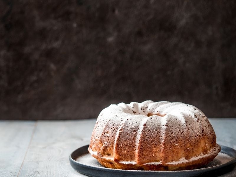 Powdered Sugar Finish