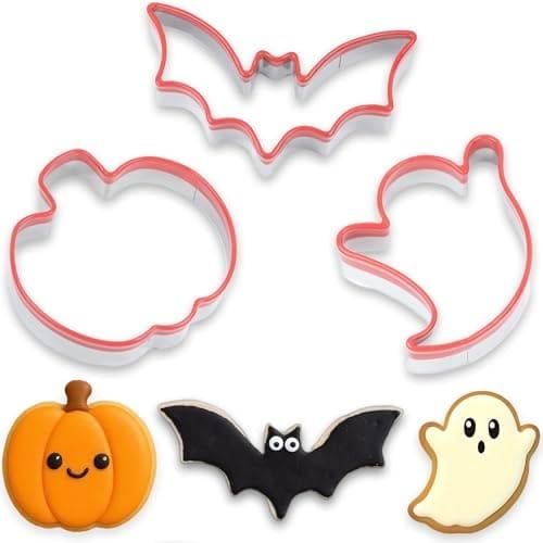 QtoiKce Halloween Cookie Cutters Set
