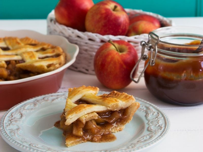 Salted Caramel Apple Pie
