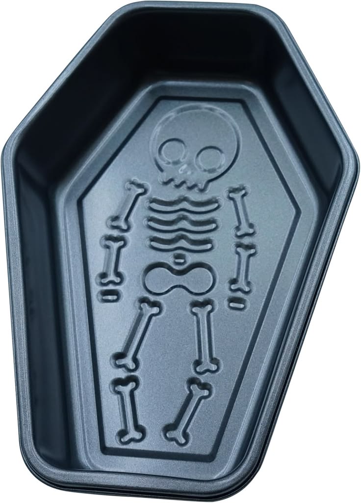 Webake Silicone Coffin Cake Pan – 12-Inch Tombstone-Shaped Mold