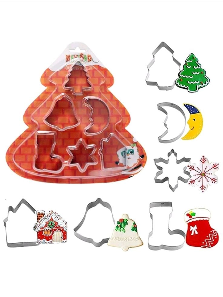 YXClife Christmas Cookie Cutter Set
