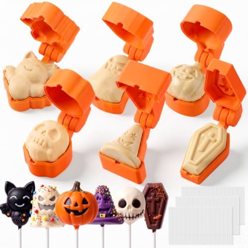 WDAHDHP Halloween Cake Pop Mold Kit